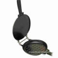 Pancake maker with nonstick coating and cool touch handle